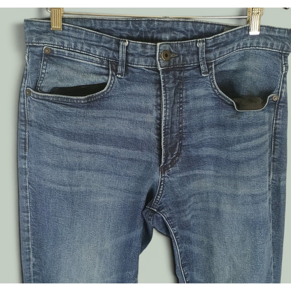 Bonobos Slim Fit Jeans Mens 33 X 31 Blue Faded Denim Casual Aesthetic